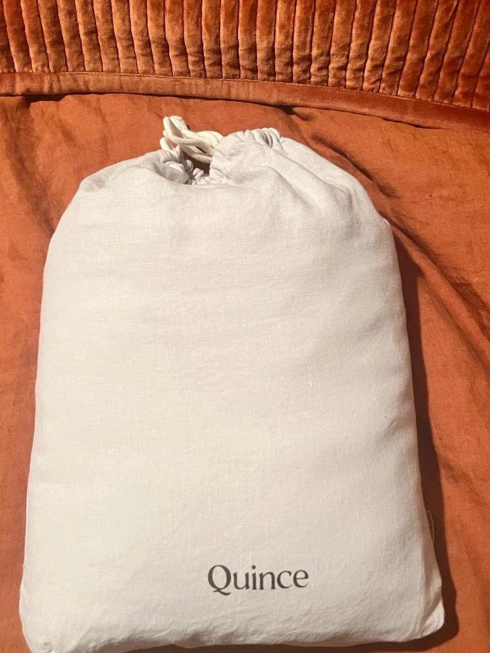 QUINCE European Linen Duvet Cover — Light Gray, king / cal king